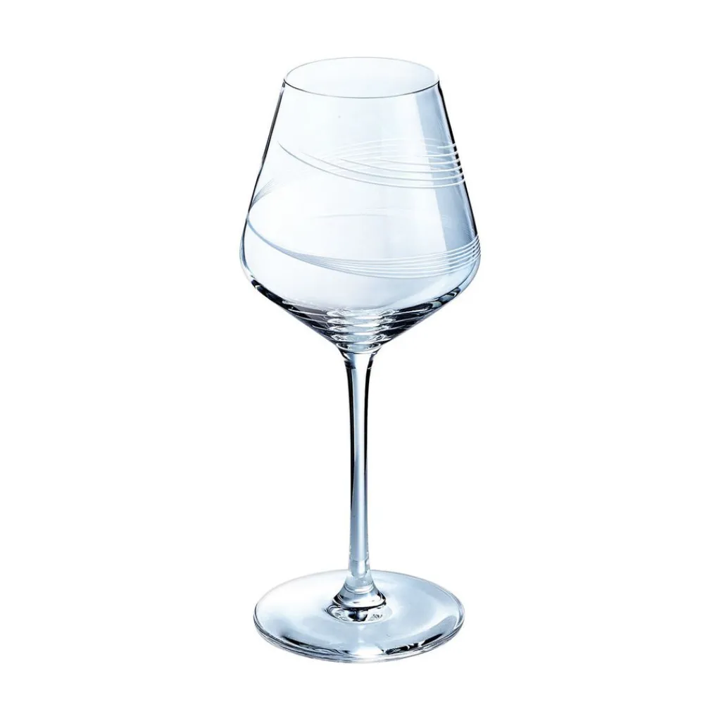 Verres À Vin Rosé|Verres À Vin Blanc>Cristal d'Arques Verre à pied 38 cl Intense