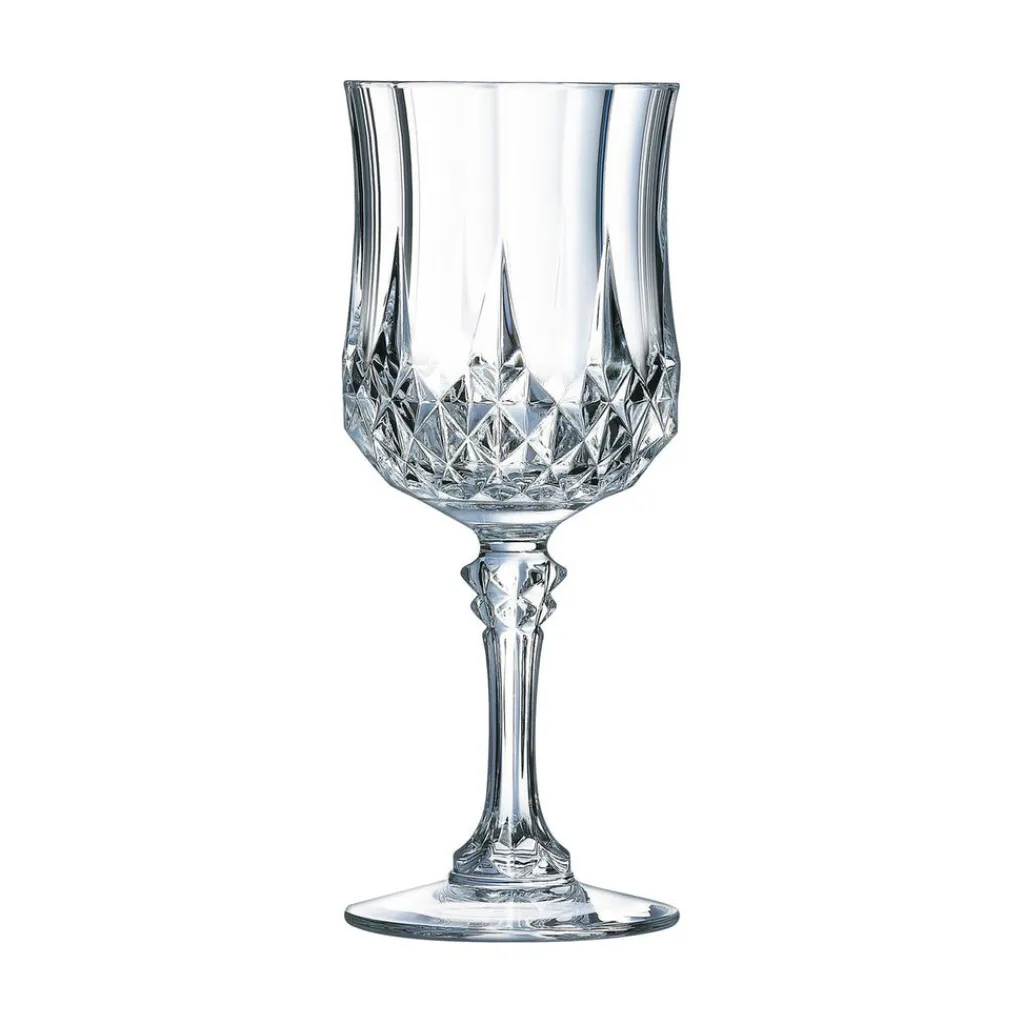 Verres À Vin Rosé|Verres À Vin Blanc>Cristal d'Arques Verre à pied 25 cl Longchamp