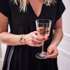 Verres À Vin Rosé|Verres À Vin Blanc>Cristal d'Arques Verre à pied 25 cl Macassar