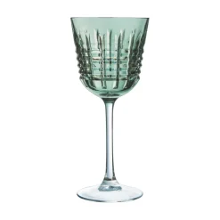 Verres À Vin Rosé|Verres À Vin Blanc>Cristal d'Arques Verre à pied 25 cl Rendez-Vous Brume Vert