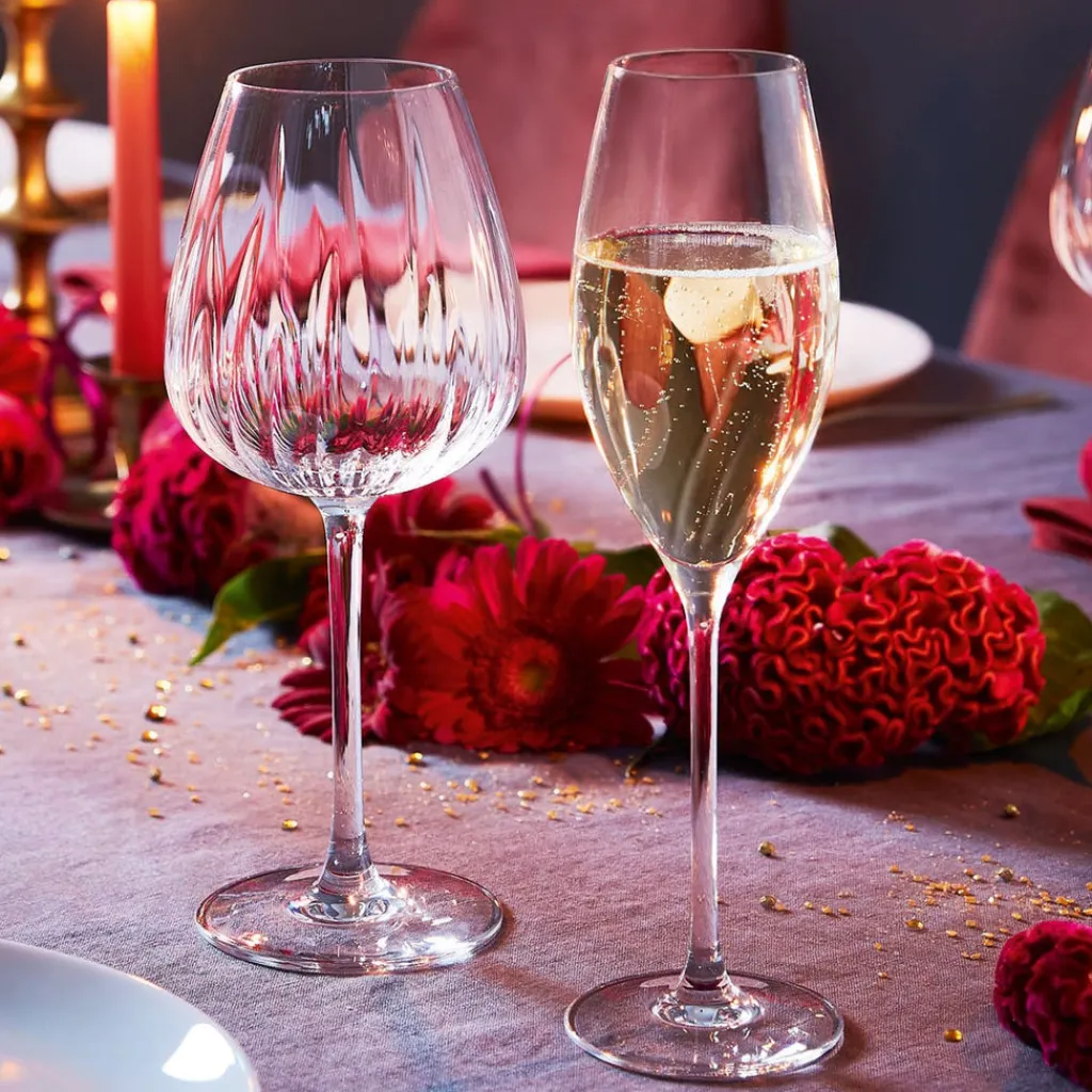 Verres À Vin Rosé|Verres À Vin Blanc>Cristal d'Arques Verre à pied 35 cl Swirly